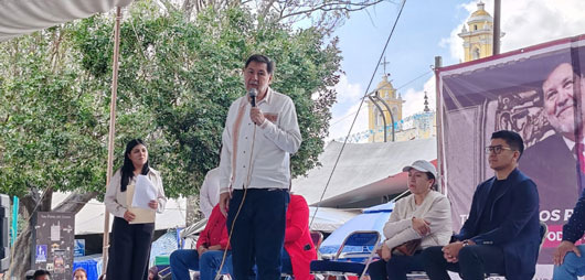 Realizó Gerardo Fernández Noroña asamblea informativa sobre las Reformas constitucionales