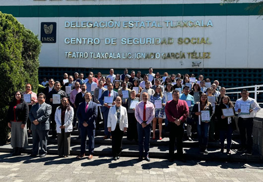 Promueve IMSS Tlaxcala “Entornos Laborales Seguros y Saludables” ELSSA