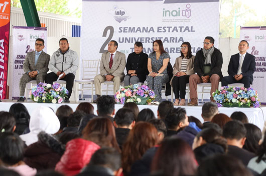 Impulsan INAI e IAIP Tlaxcala la transparencia entre la comunidad universitaria