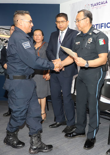 Continúa SSC con certificación de policías estatales y municipales