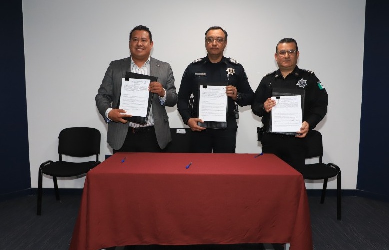 Signan convenio de colaboración SSC y el Instituto Tecnológico Superior de Tlaxco