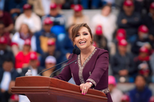 Celebran tlaxcaltecas junto a gobernadora Lorena Cuéllar el Tercer Año de la Transformación en Tlaxcala