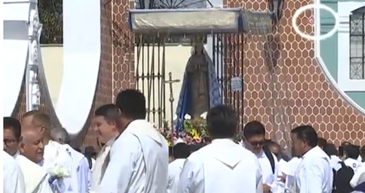 Más de 300 sacerdotes arribaron a la Basílica de Nuestra Señora de Ocotlán