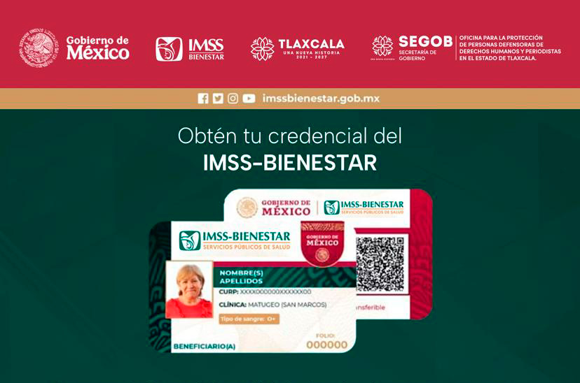 Invita SEGOB a periodistas y personas defensoras de derechos humanos a registrarse al IMSS-BIENESTAR