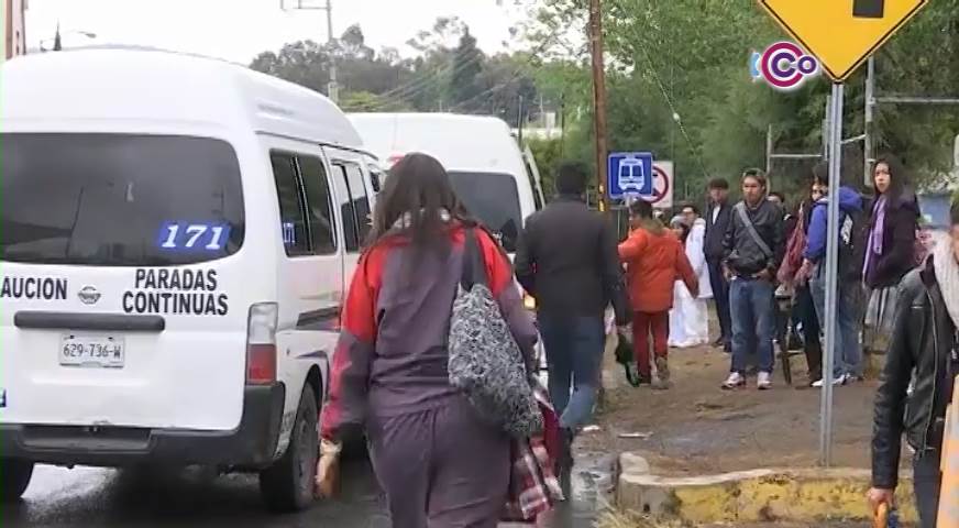 Espera transporte público incremento del pasaje tras fin de periodo vacacional  