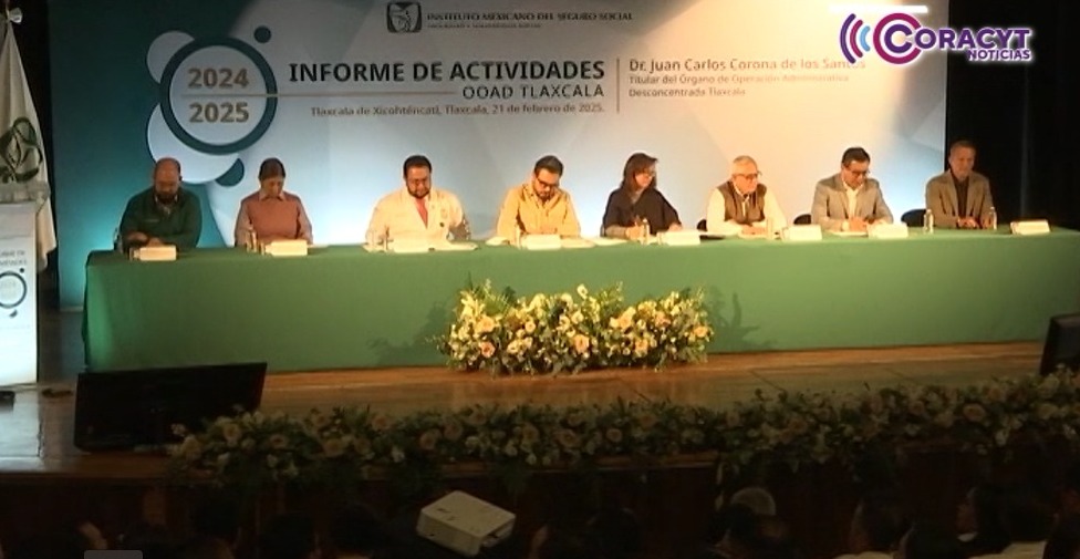 Presentó IMSS Tlaxcala su Informe Anual de Actividades